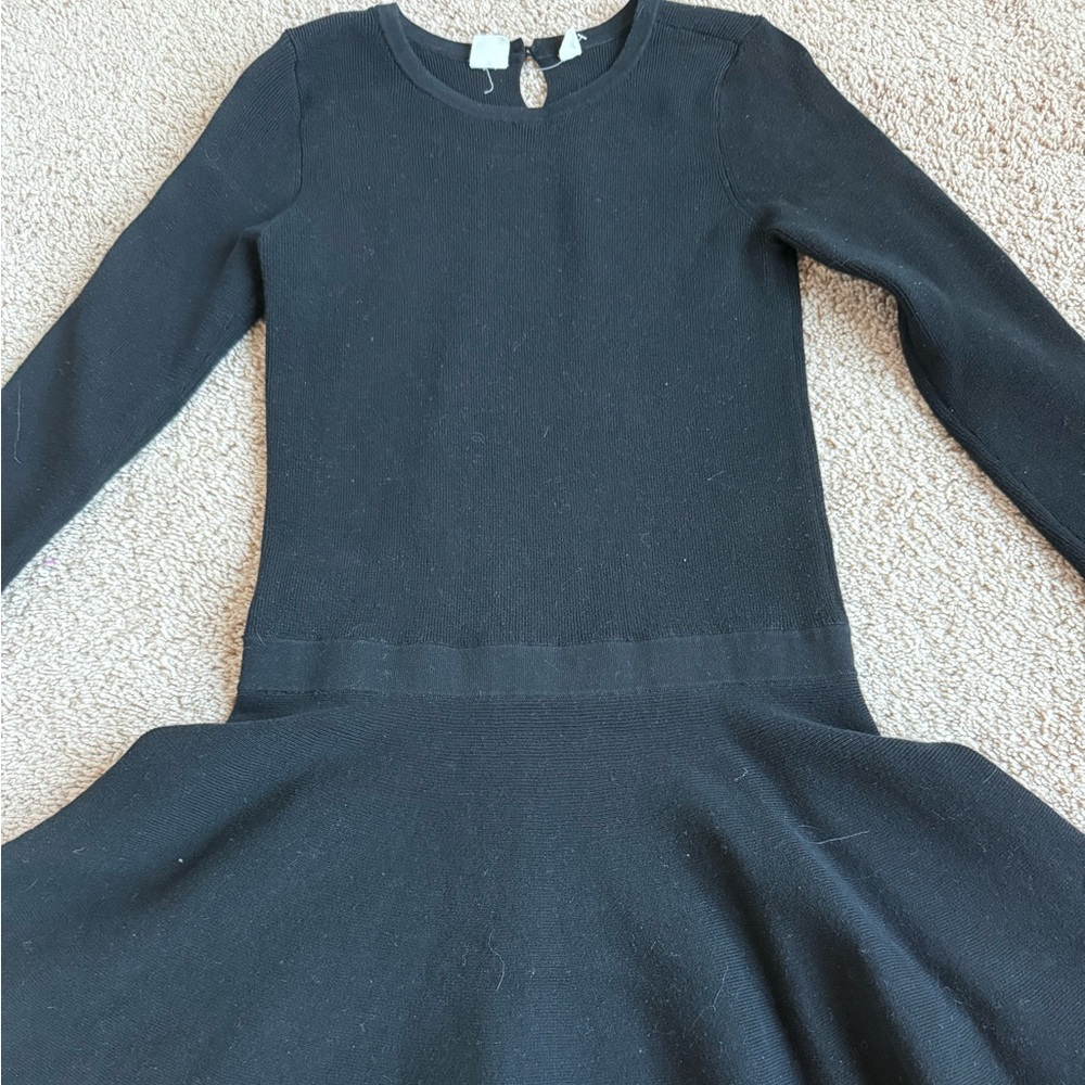 Gap Girls Black Sweater Long Sleeve Dress | Size XXL (14–16)